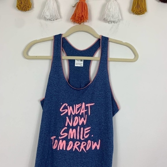 The North Face Sweat Now Smile Tomorrow Graphic Tank Small - Picture 3 of 9